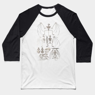 Bat Anatomy Baseball T-Shirt